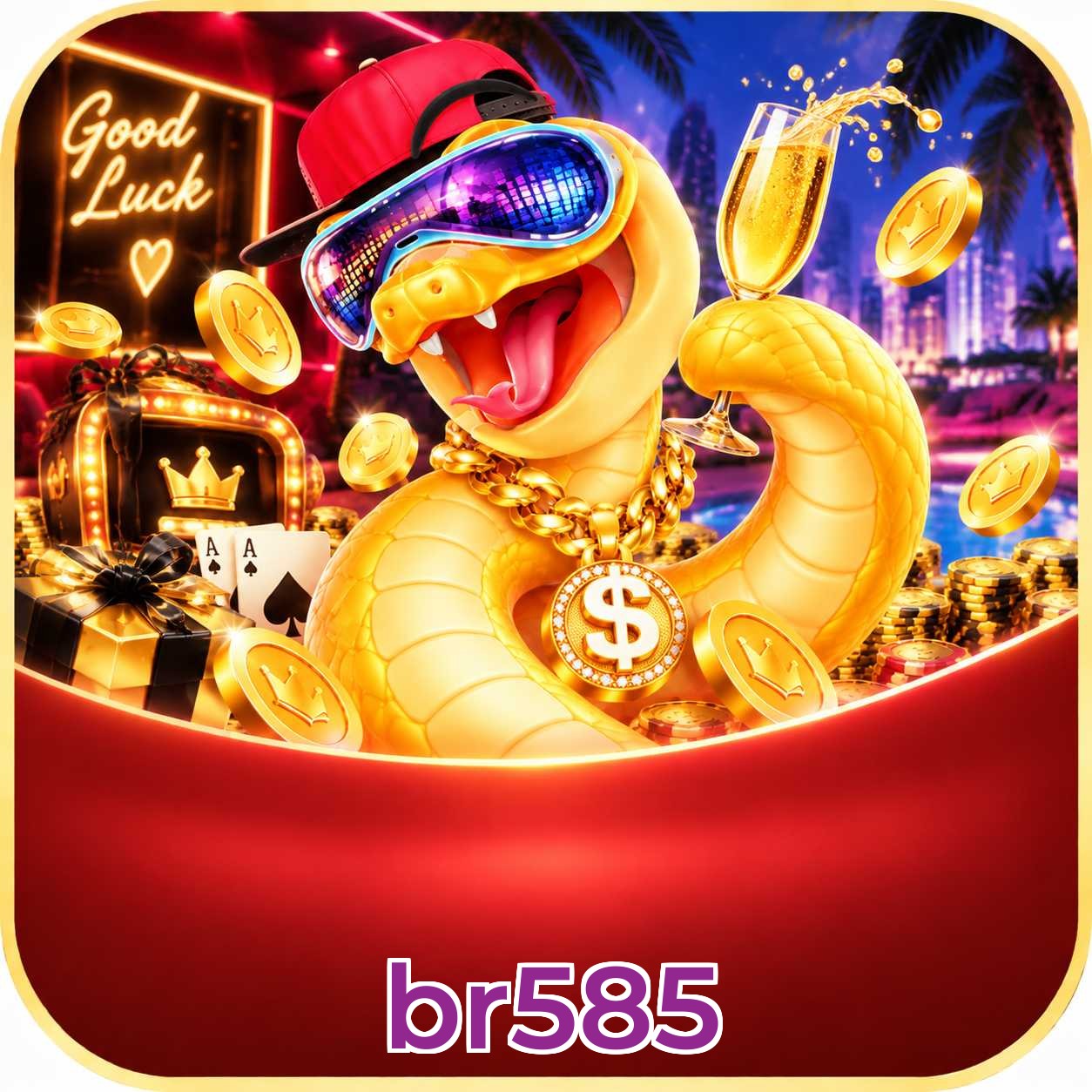 App br585 com catálogo premium, PIX e suporte 24/7